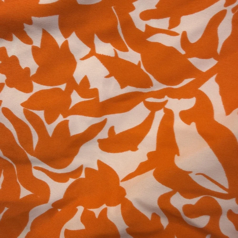 Nautica Youth Teen Boys Kids Lined Swim Trunks Shorts XL 18 20 Orange White EUC